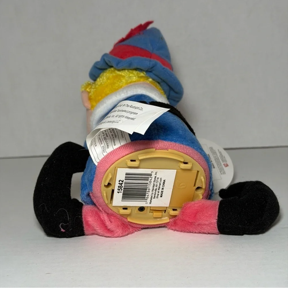 Rudolph the Red Nose Reindeer Hermey Elf Talking Plush